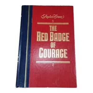 The Red Badge of Courage Reader's Digest Stephen Crane Vinage 80s Dark Academia